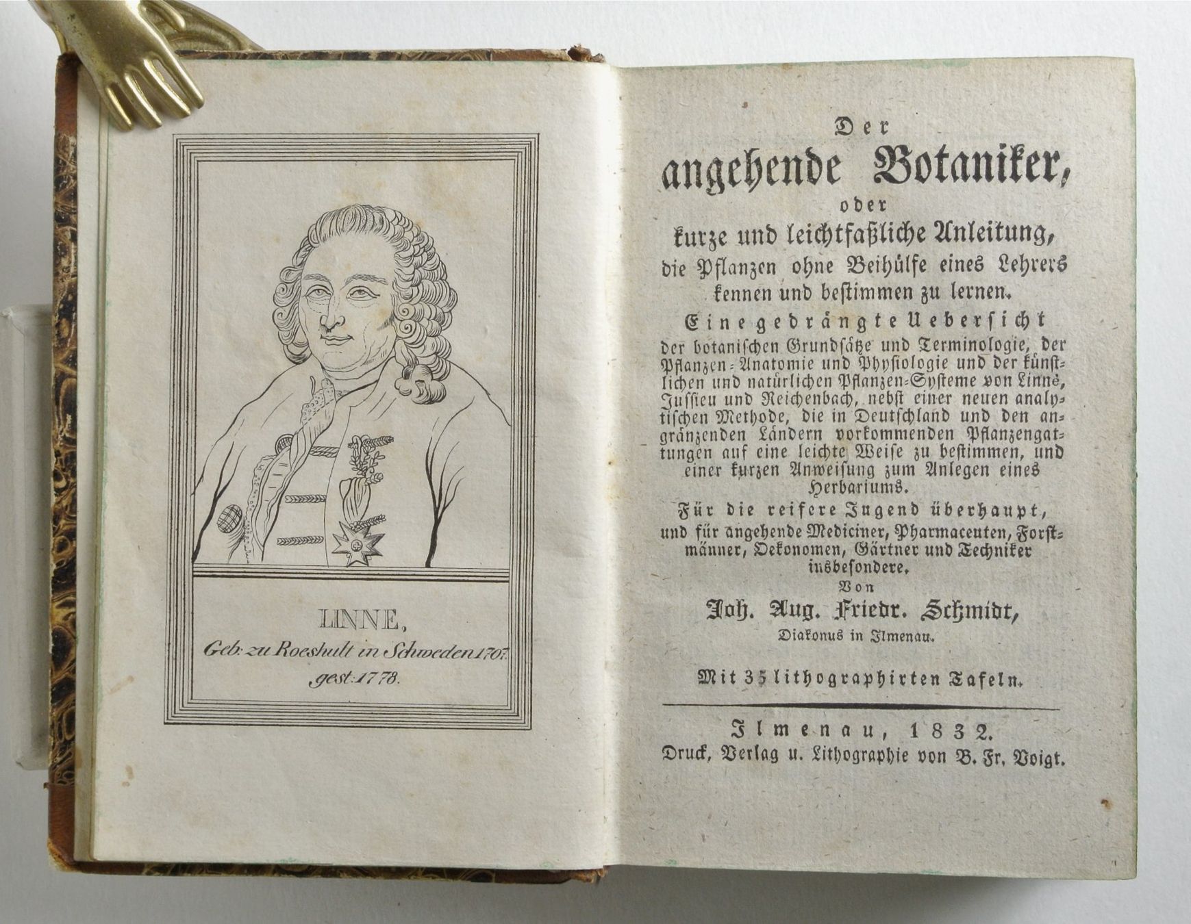 Libri: Schmidt, Joh. Aug. Friedr. Der angehende Botaniker – Usato da Erschwil venduto da taglang
