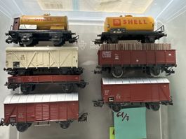 61/7 H0 Güterwagen gebrauchter Zustand ab 39.-