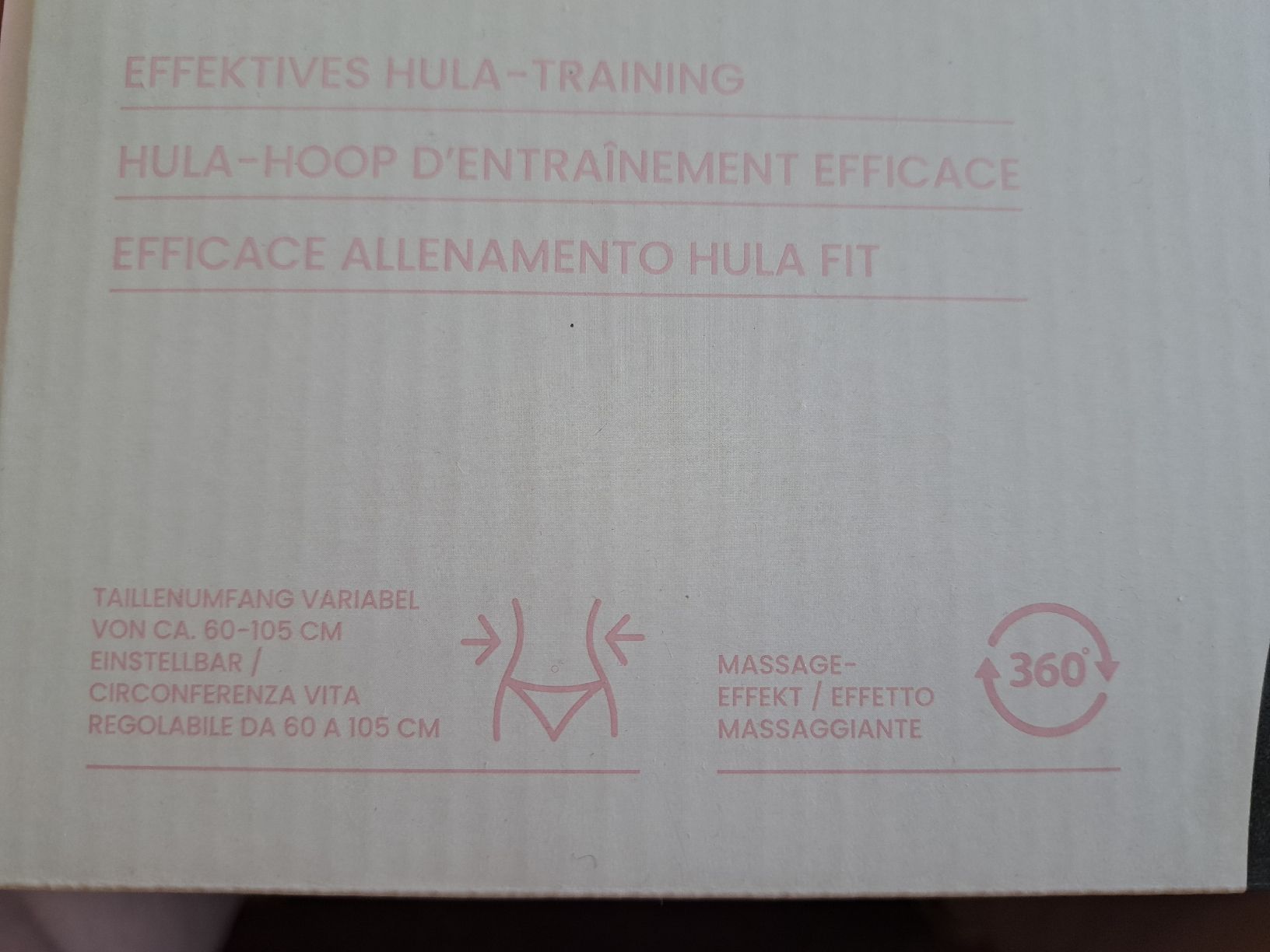 Hometrainer: Hula Hoop pink verstellbar mit Zähler – Nuovo (secondo la descrizione) da Bergdietikon venduto da Staphylococcus 3