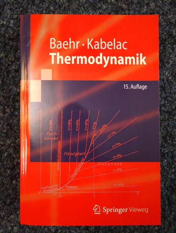 Thermodynamik, Baehr, Kabelac | Kaufen Auf Ricardo