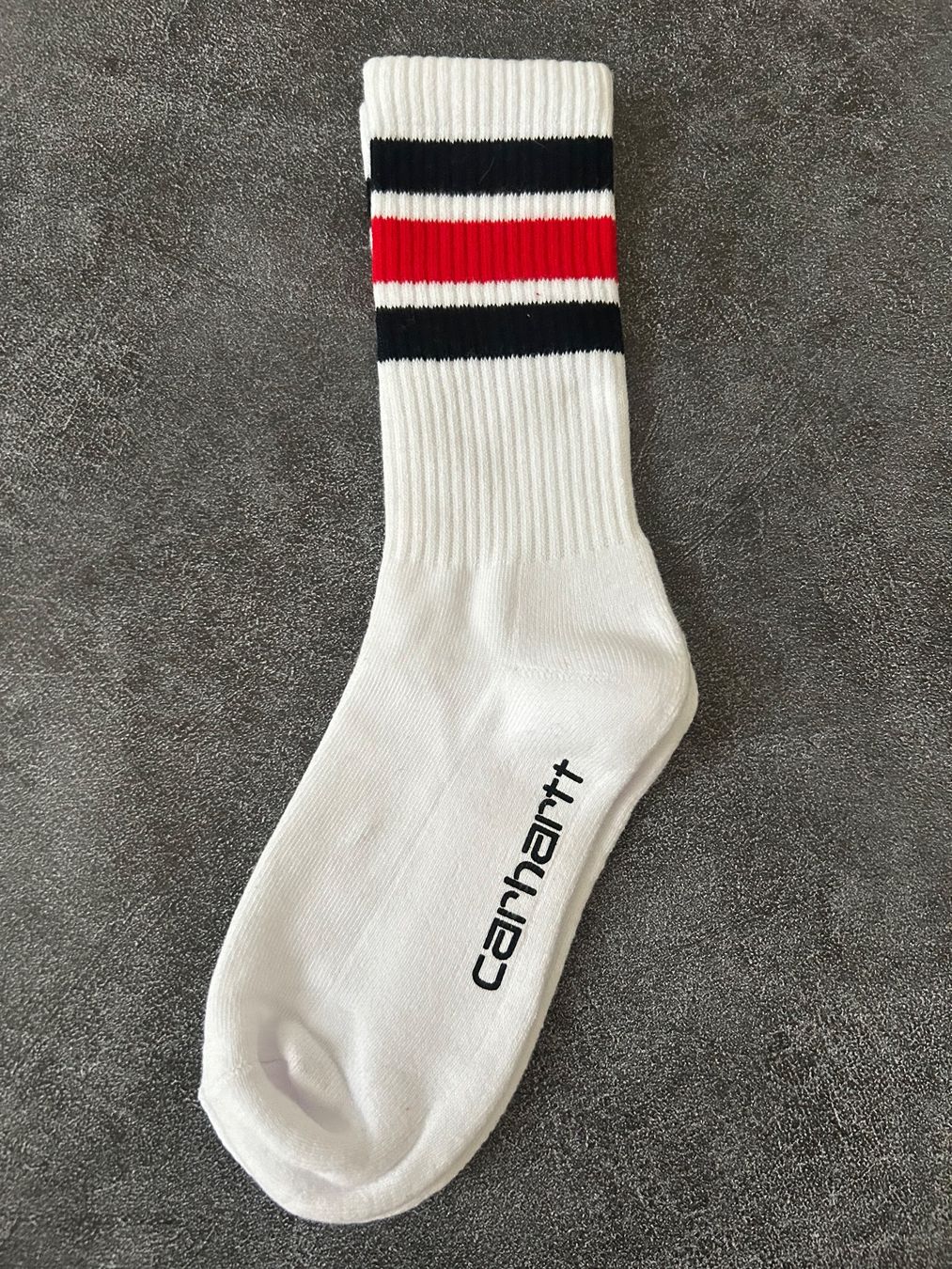 Carhartt Calze: Socken Socks Carhartt WIP Chase white – Nuovo (secondo la descrizione) da Zürich venduto da Ferienan 4