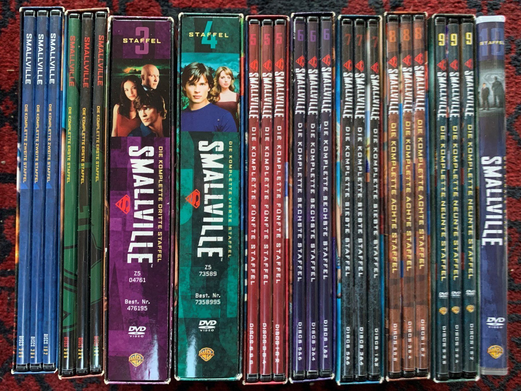 Tutti i DVDs: Smallville - Staffeln 1-10 – Usato da Volketswil venduto da zwitsch33 1