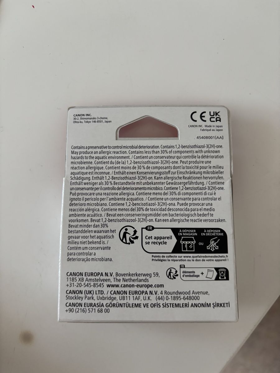 Altro in Scrittura & Disegno: Canon Pixma CLI-526 BK Tintenpatrone neu – Nuovo e nell'imballaggio originale da Basel venduto da sab_gx8s 1