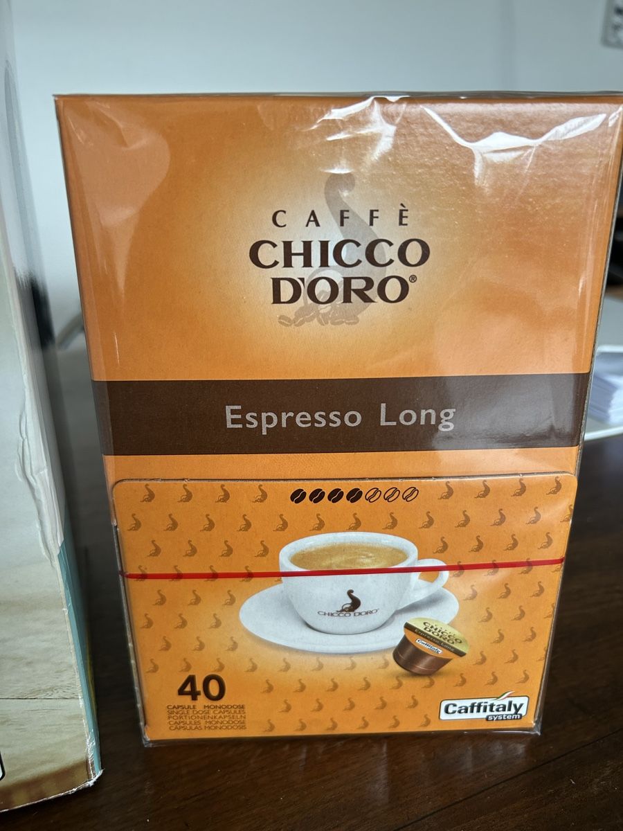 Chicco Macchine per caffè & Macchine per espresso: Kaffeemaschine plus 80 Kapseln – Nuovo e nell'imballaggio originale da Rotkreuz venduto da Lazzarini 1