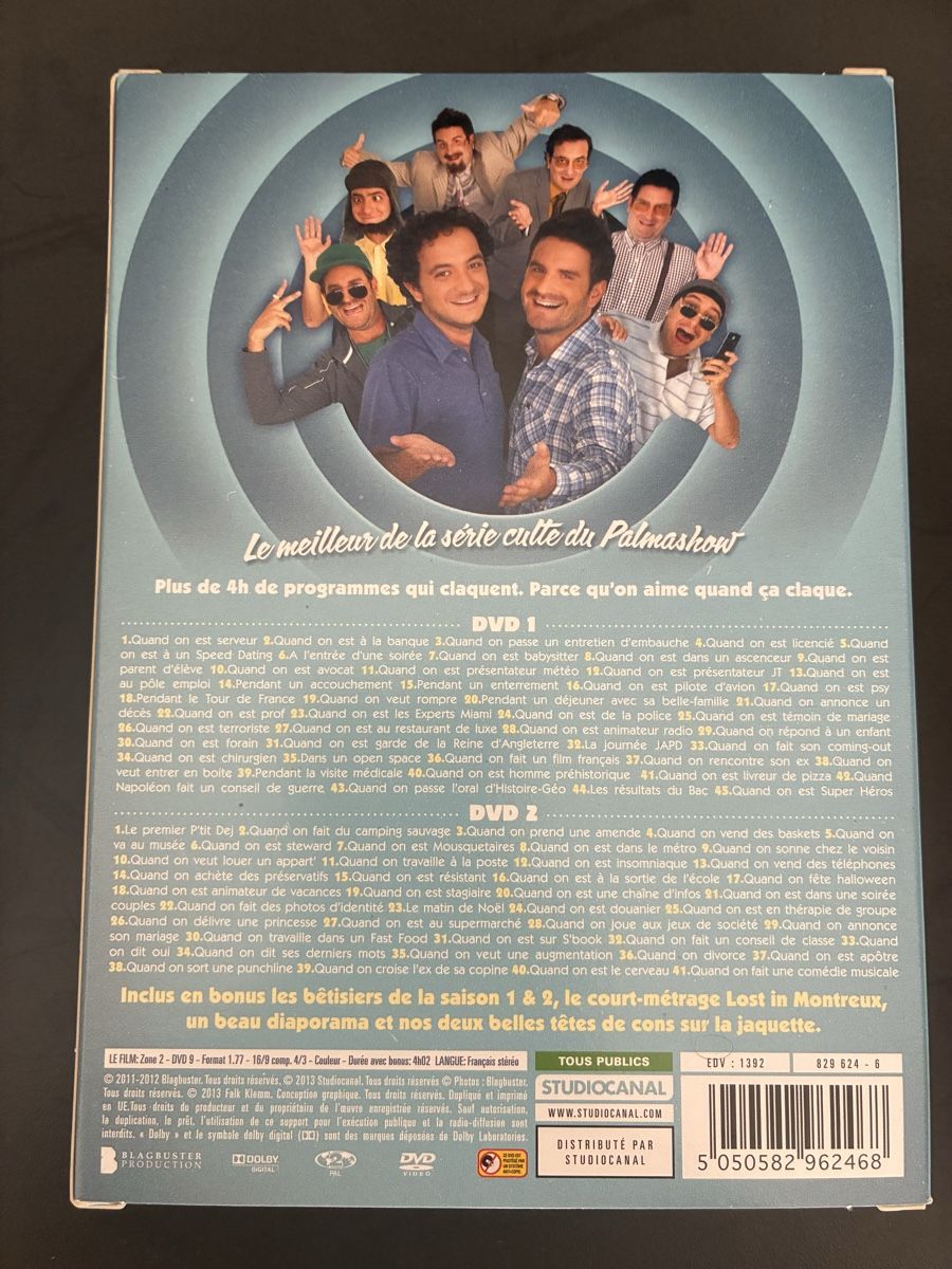 Tutti i DVDs: Palmashow Very Bad Blagues saisons 1-2 – Usato da Neyruz FR venduto da Shcc17 1