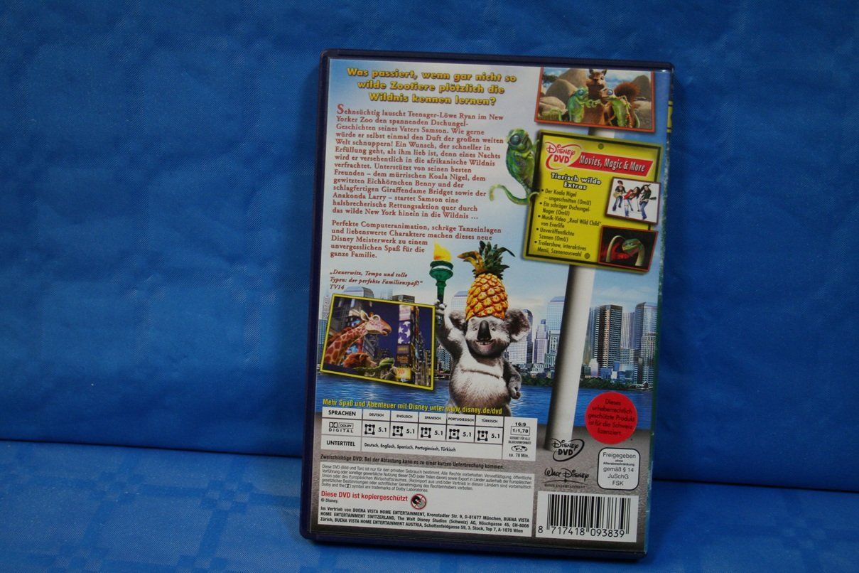 Tutti i DVDs: DVD "Tierisch wild", Walt Disney – Usato da Wettingen venduto da zibi137 1