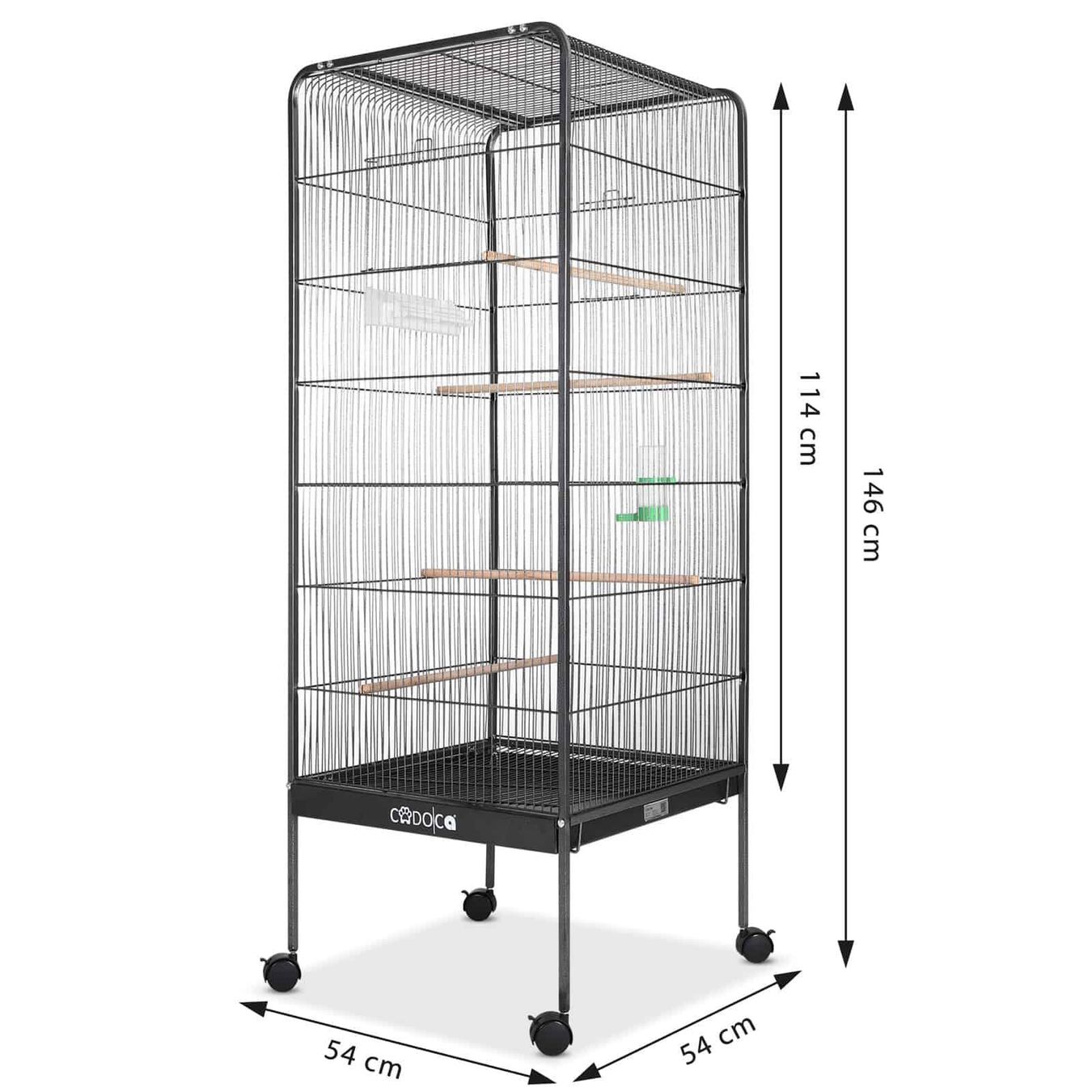 Käfige, Transport & Sicherheit: Vogelvoliere Metall 146x54x54cm – Neu und originalverpackt aus Winterthur von aredo 1