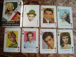 Cartes à jouer "Stars de cinéma"