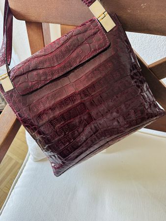Borsa JADI LUISA vero  cocco bordeaux, vera occasione!