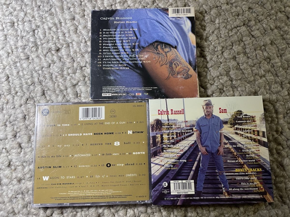 CD: 3x Calvin Russell – Usato da Reinach AG venduto da trigger7811 2