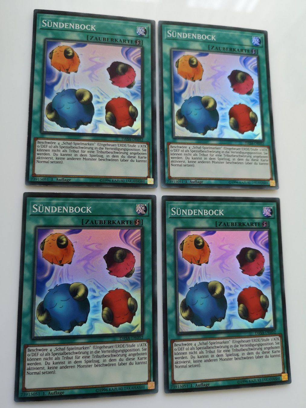 Yugioh Carte collezionabili: Sündenbock / Super-Rare / 1.Auflage – Nuovo (secondo la descrizione) da Boswil venduto da ShoppingCenterCity 7