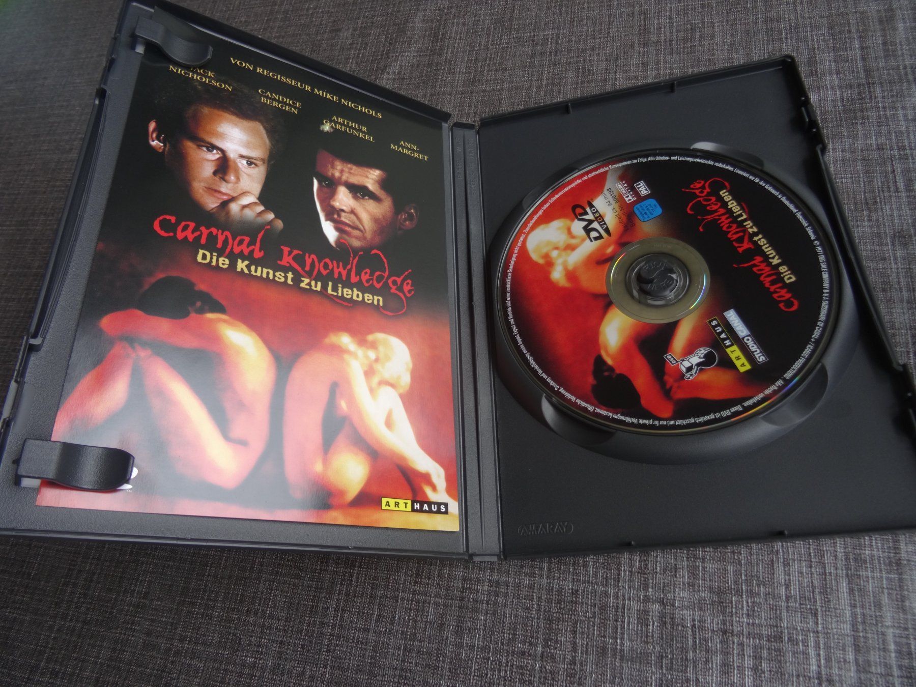 Tutti i DVDs: Carnal Knowledge — Die Kunst zu lieben DVD – Usato da Olten venduto da Disc-Verkauf 1