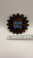 SIMA-PERU Abzeichen Zahnrad Serv. Ind. Marina Peru Metall  
