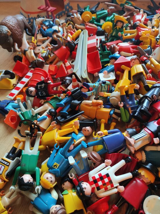 riesen Sammlung sehr alte Playmobil auch Sammlerstücke Bison (Gebraucht ...