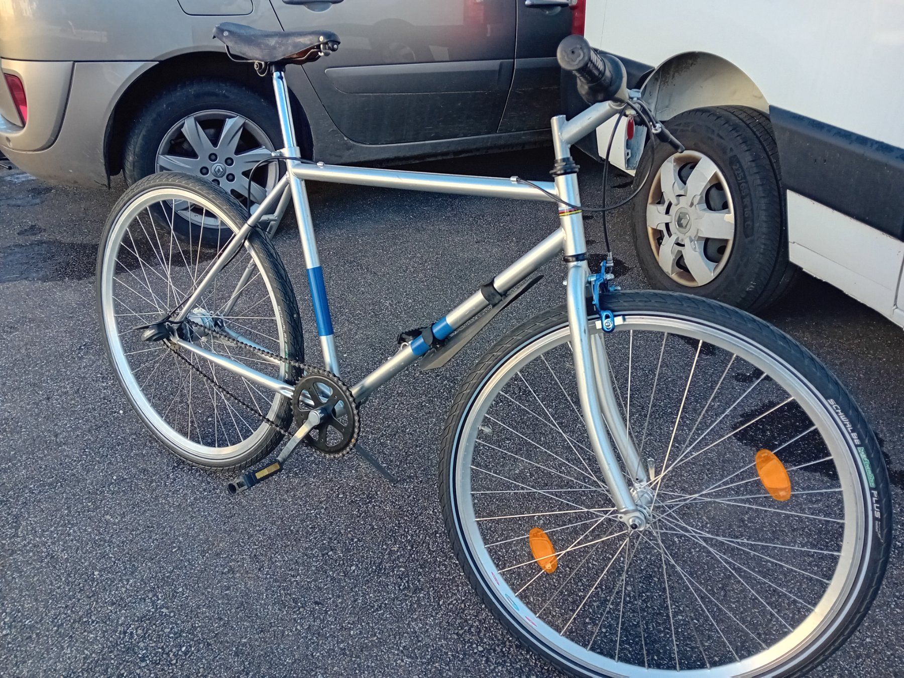 Biciclette: Herrenvelo, Top Zustand, Silber – Usato da Wegenstetten venduto da 1000er 1