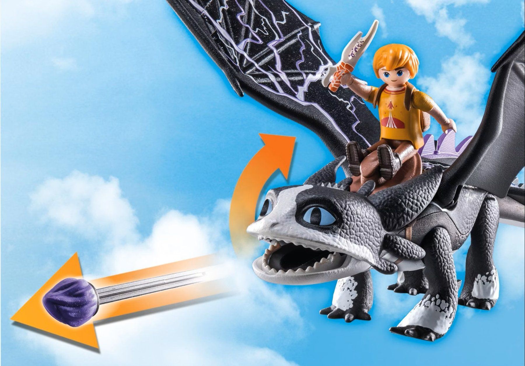 Playmobil Giocattoli: Playmobil 71081 Dragons: The Nine Realms - Thunder & Tom – Nuovo e nell'imballaggio originale da Hallau venduto da lagerverkauf_ch 5