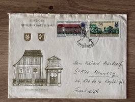 Enveloppe Leipziger Frühjahrsmesse 1977 DDR