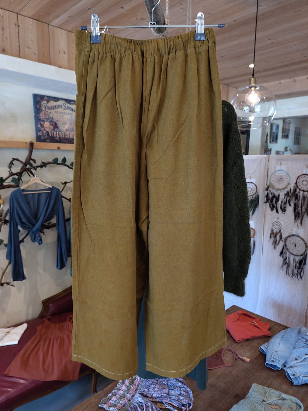 Pantaloni: Ecoprint culotte S leinen – Nuovo (secondo la descrizione) da Losone venduto da ell_nora89 1