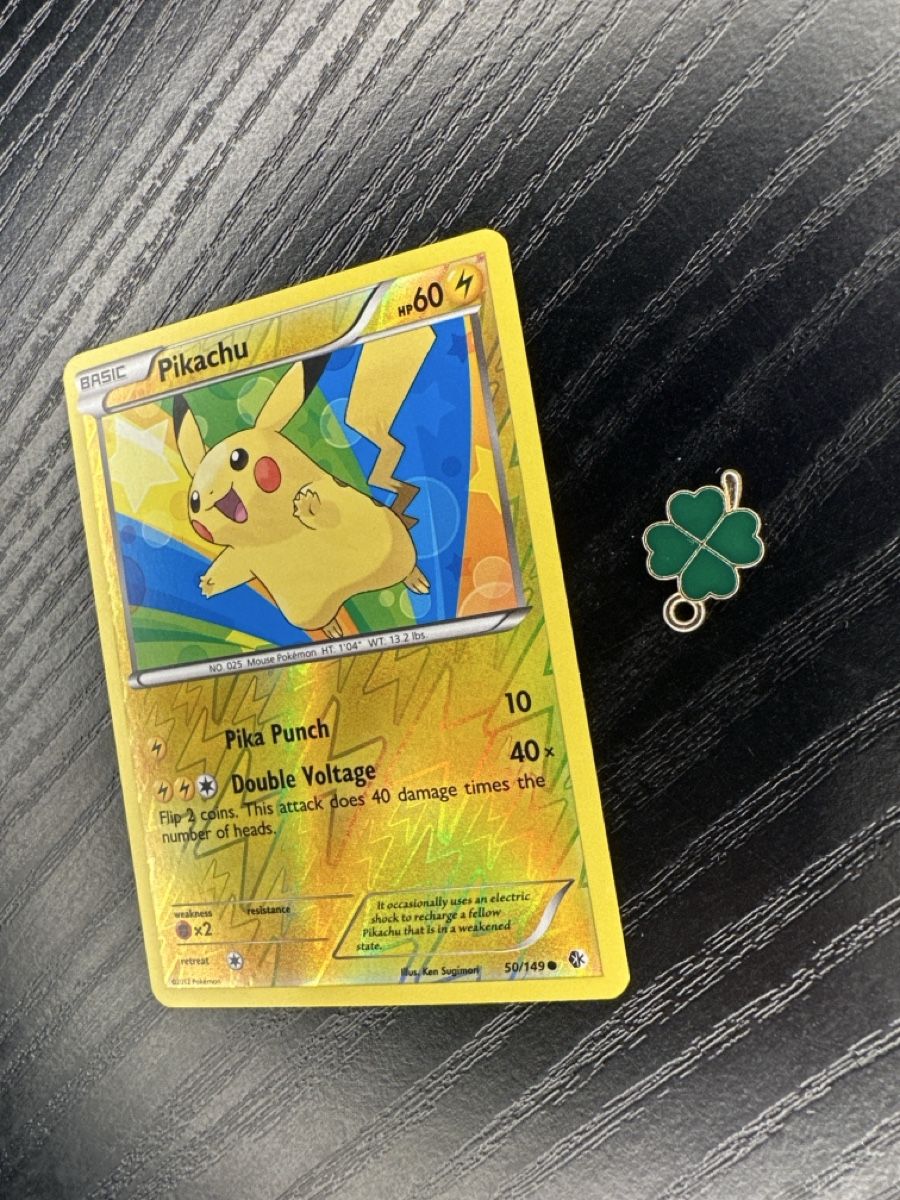 Pokémon Carte collezionabili: Pikachu 50/149 Common Boundaries Crossed Reverse Holo – Usato da Uster venduto da Neonschwarz 2