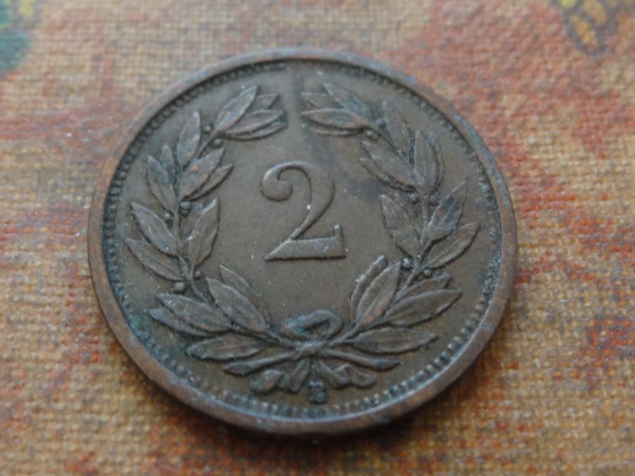 Tutti le monete: 2 Rp. 1931  (D) – Usato da Romanel-sur-Lausanne venduto da Swift13 1