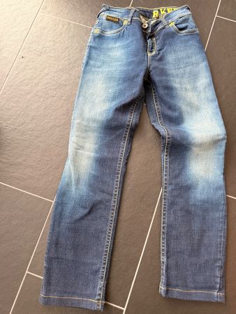 Motorradjeans Rokker Jeans Damen blau W29 L32 fast neu!