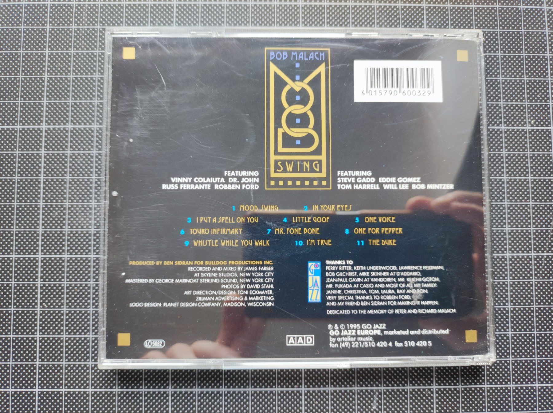 CD: Bob Malach – Mood Swing (CD) – Usato da Zürich venduto da Max_Lindenbaum 2