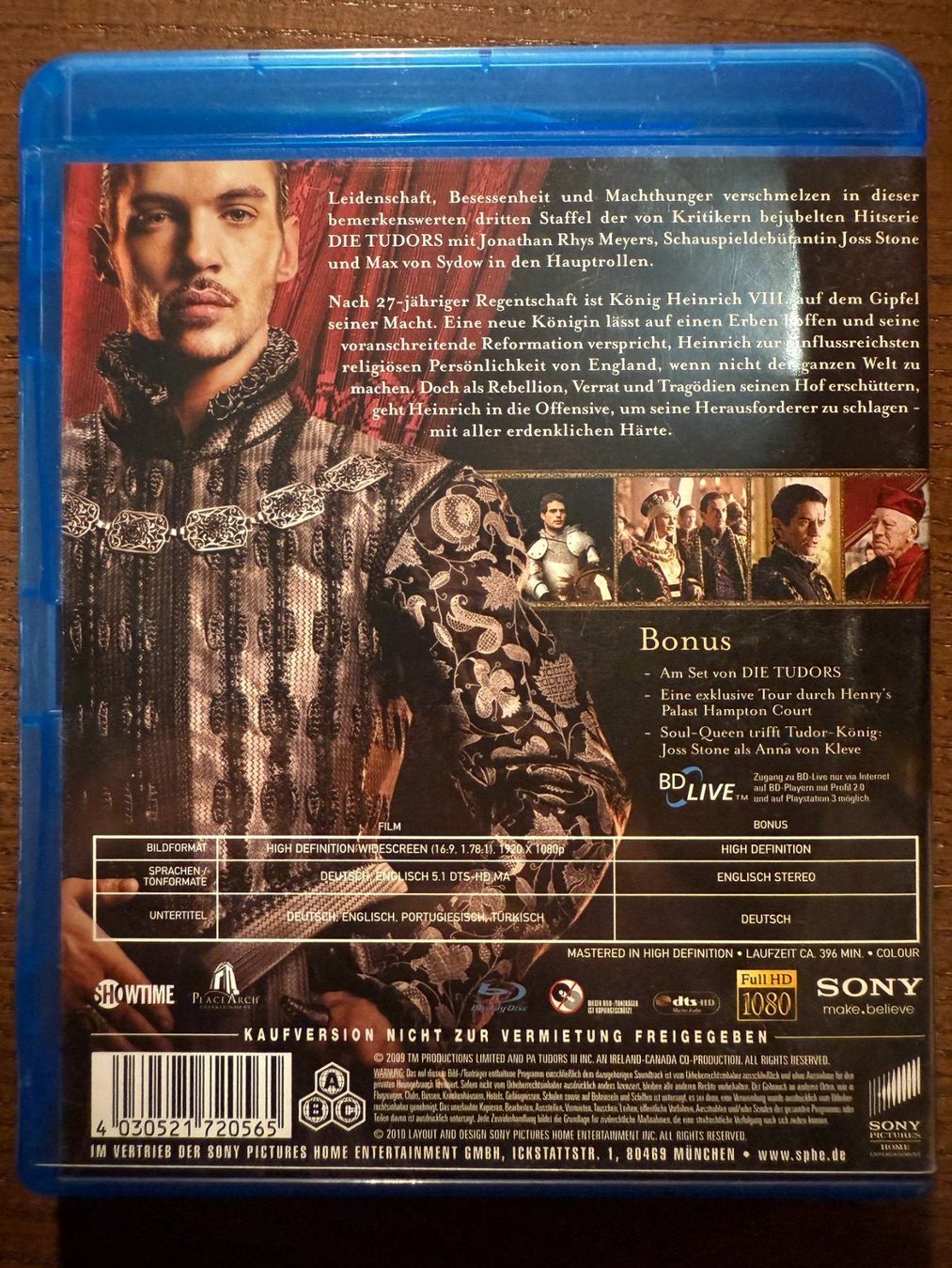 Tutti i DVDs: Die Tudors - Season 3 – Usato da Zürich venduto da Blu-ray_ZH 1