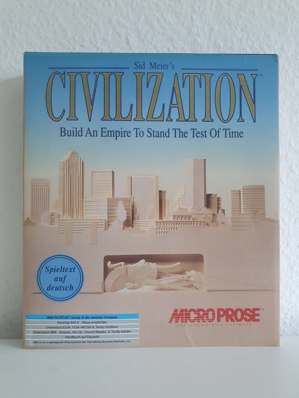 Spiele: PC Game Sid Meier's Civilization (1991) Big Box – Gebraucht aus Greifensee von perfectioN88 1