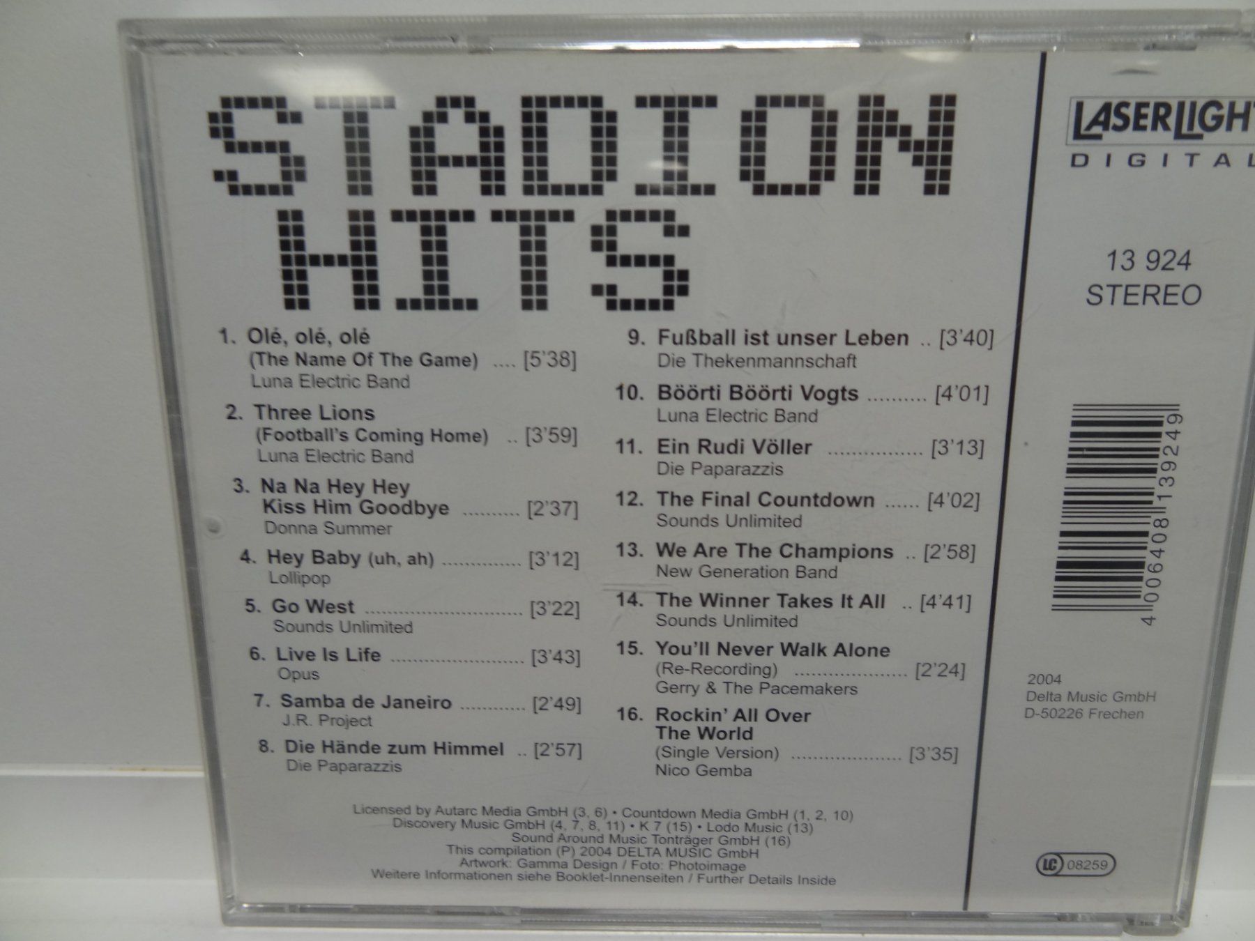 CDs: Various, Stadion Hits – Gebraucht aus luzern von musicandart 1