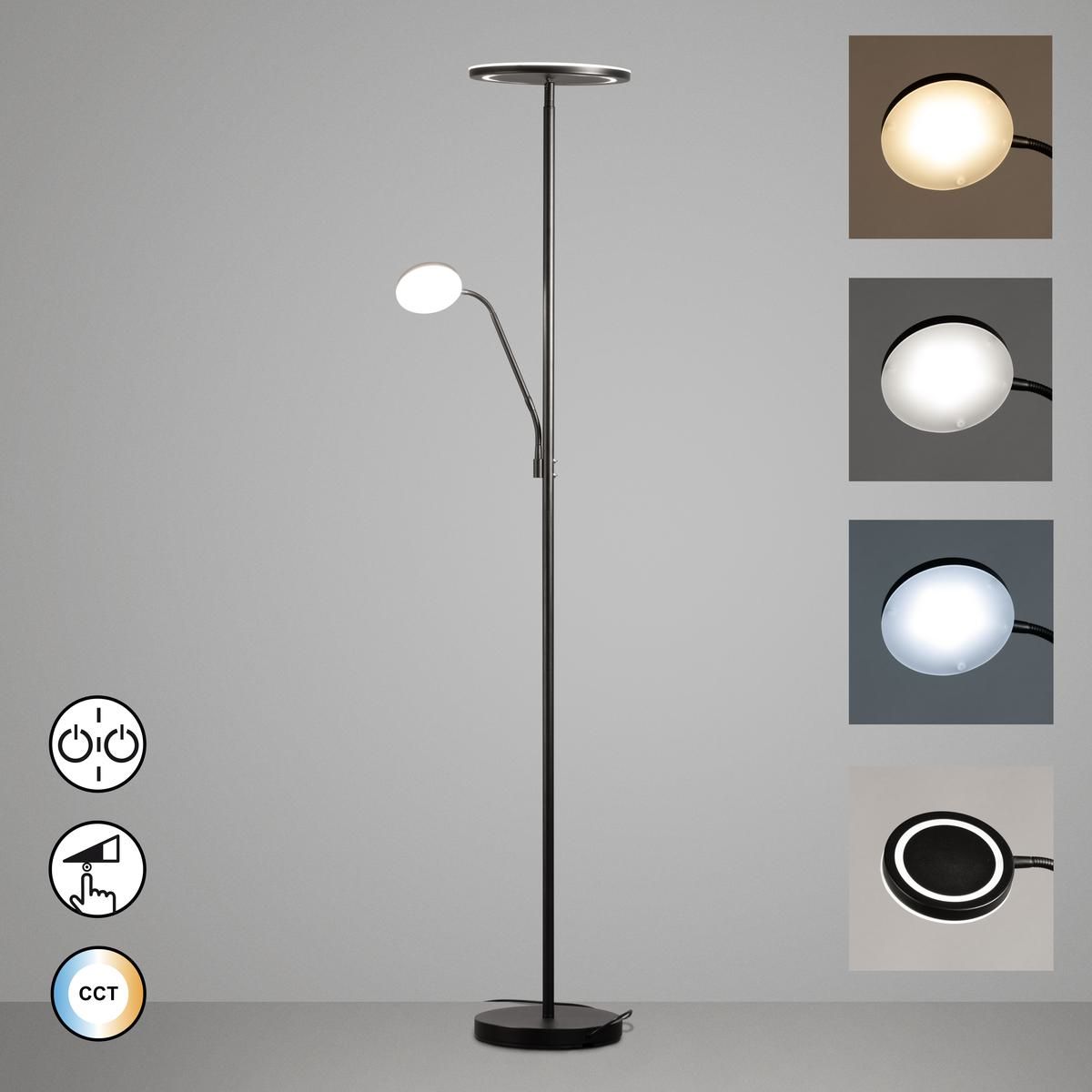 Lampade: LED Stehleuchte, Leselicht, 182 cm Höhe – Nuovo (secondo la descrizione) da Kreuzlingen venduto da Smart-Light
