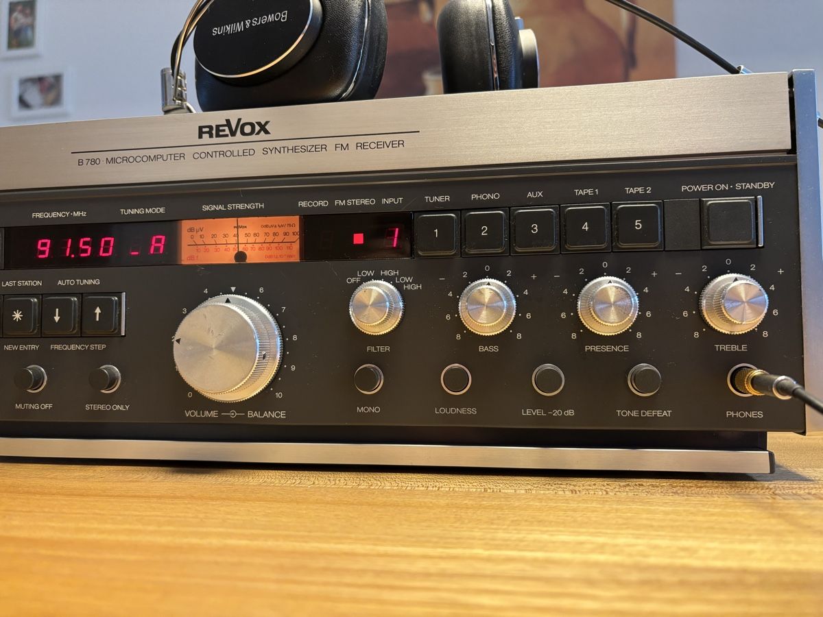 Revox Ricevitori: Receiver der Marke REVOX B 780 – Usato da Schaffhausen venduto da Transistor 2