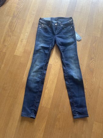 7 for all Mankind Jeans Olivya the Low Skinny, Gr. 26
