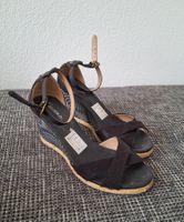 Carina Keilsandalen schwarz, Grösse 37