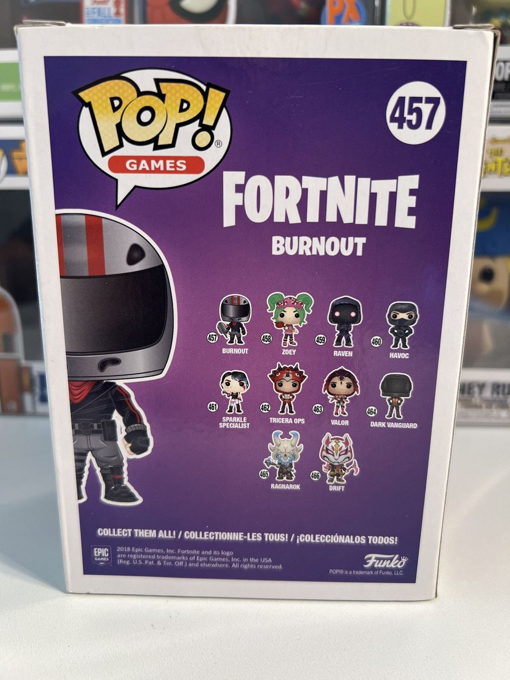 Funko Statuette: Funko POP! Games Fortnite Burnout – Nuovo e nell'imballaggio originale da Le Mouret venduto da perfectbijou 2
