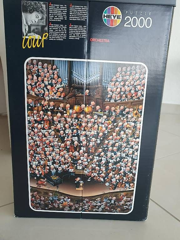 Heye Puzzle: Puzzle Loup 2000 Teile - ORCHESTRA - Komplett – Nuovo (secondo la descrizione) da Widen venduto da dem_tdb9 1