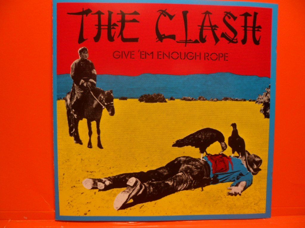 CDs: THE  CLASH  2 CD   the clash,  give 'em enough rope – Gebraucht aus Langnau i. E. von gf2_29jt 1