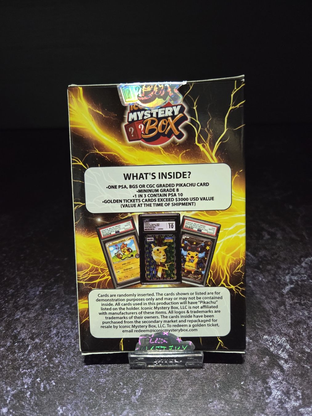 Pokémon Carte collezionabili: Iconic Mystery Box PIKACHU Part 2 – Nuovo e nell'imballaggio originale da Lauerz venduto da gp9_zt9k 3