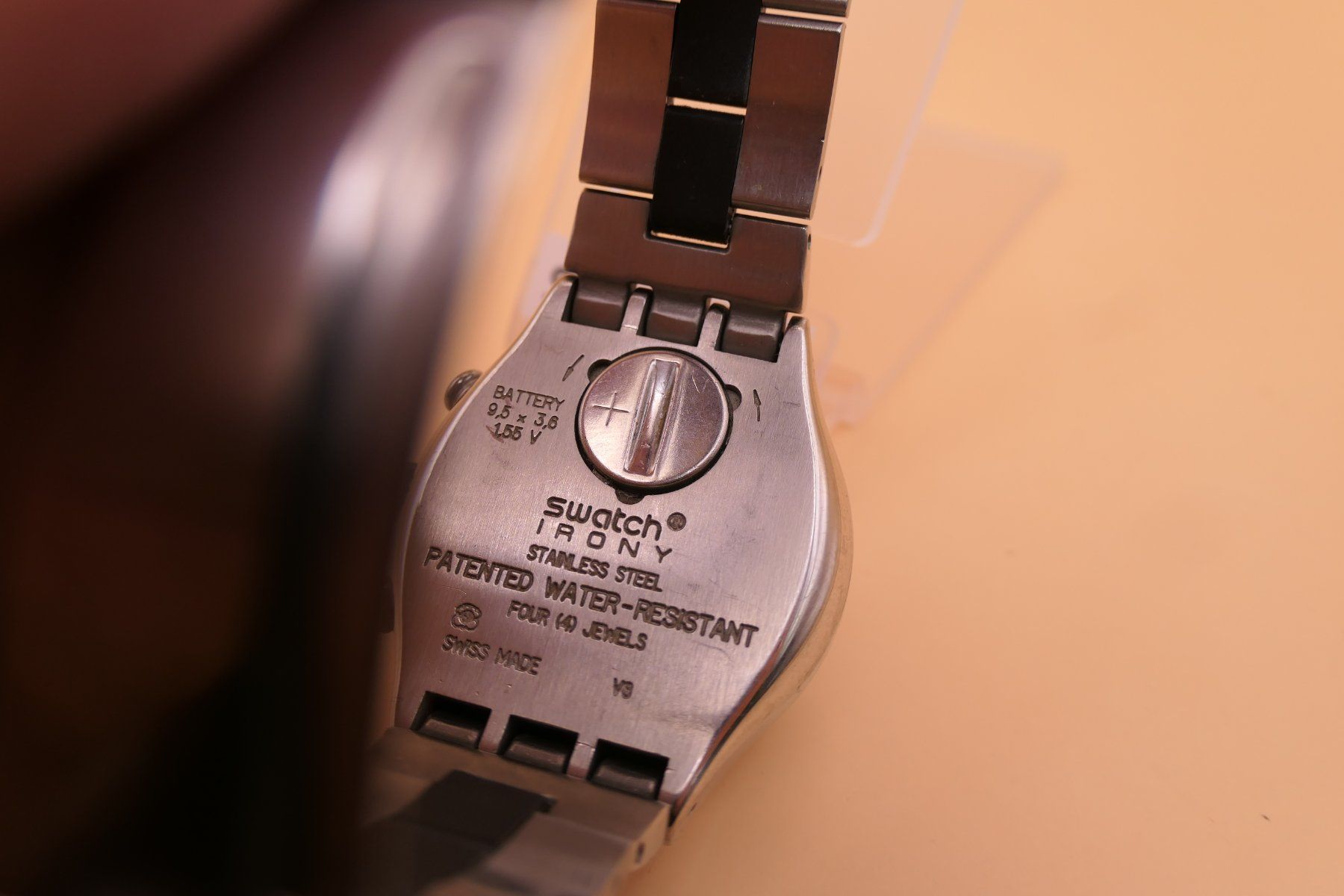 Swatch Uhren: Swatch Irony Chrono "Windfall" YCS410G, neue Batterie – Gebraucht aus Thun von CHRONOTIKA 4