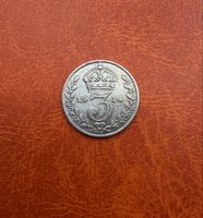 Pièce 3 Pence George V 1914 en argent