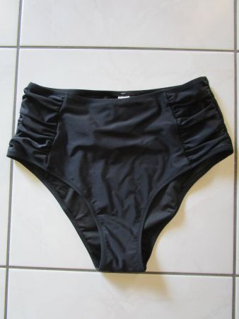 Bikini Hose Slip Panty Maxi Gr. M schwarz