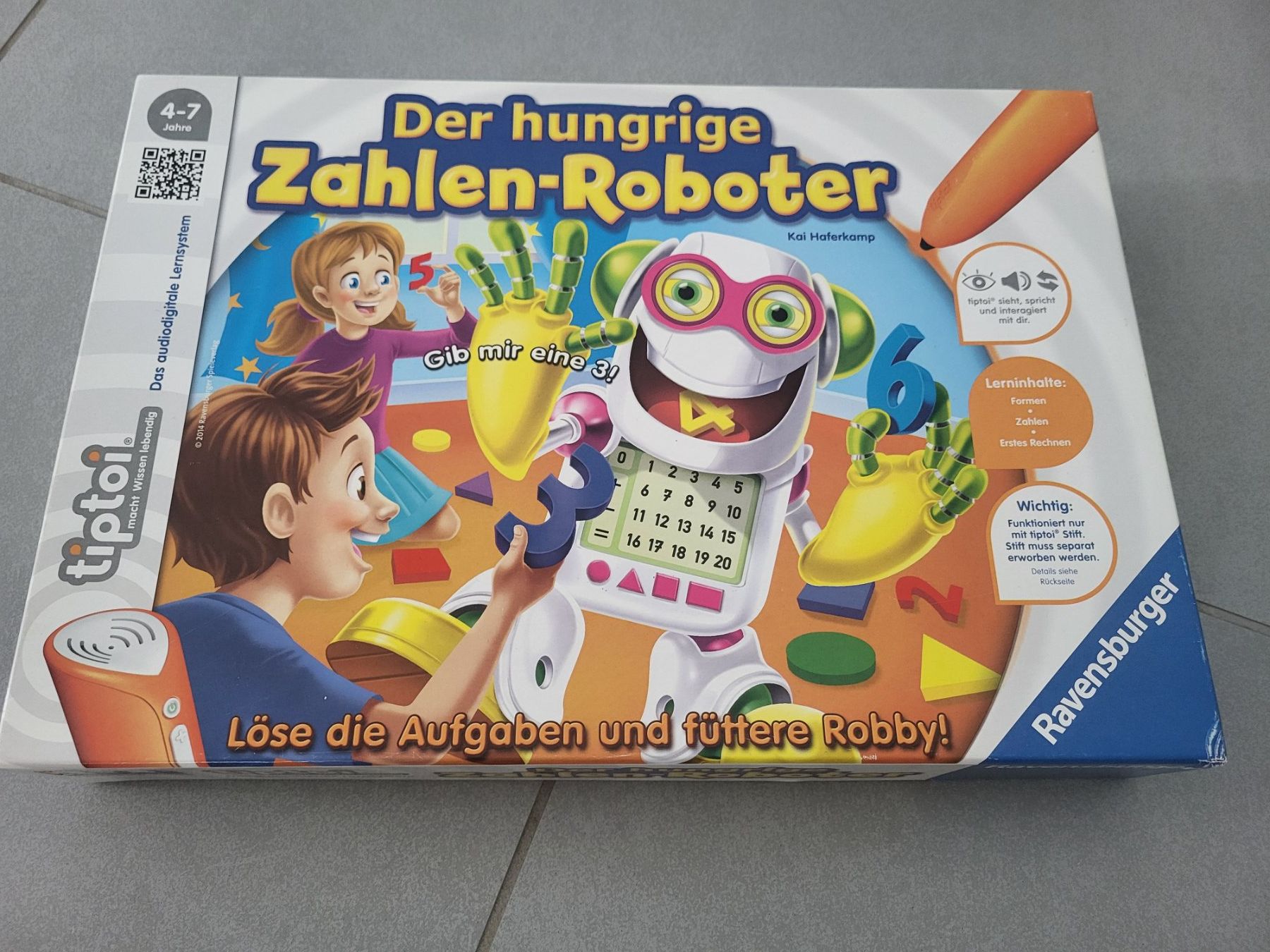 Tiptoi Spiele: Tip Toi Der Zahlen Roboter – Gebraucht aus Boswil von i12i