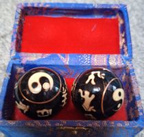 Magnifiques Boules de Massage Chinoises Yin Yang a