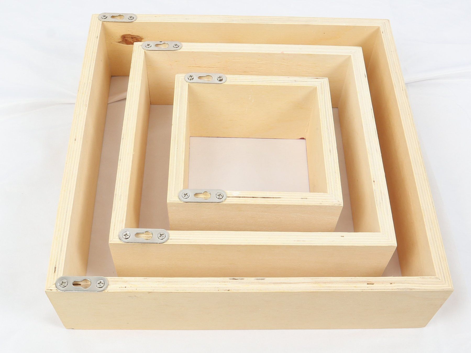 Alle Dekorationen: HOLZRAHMEN Deko 3-teilig – Gebraucht aus Steinen von Restwert_Steinen