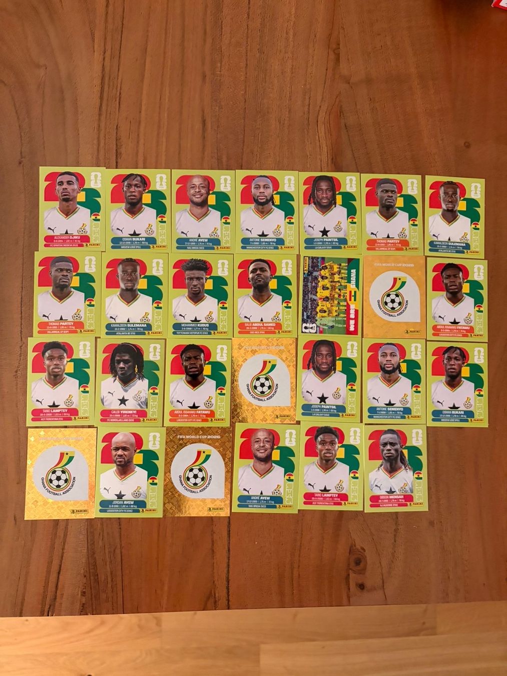 Panini Carte collezionabili: Panini Ghanan GHA 2026 – Usato da Solothurn venduto da rah_g92d