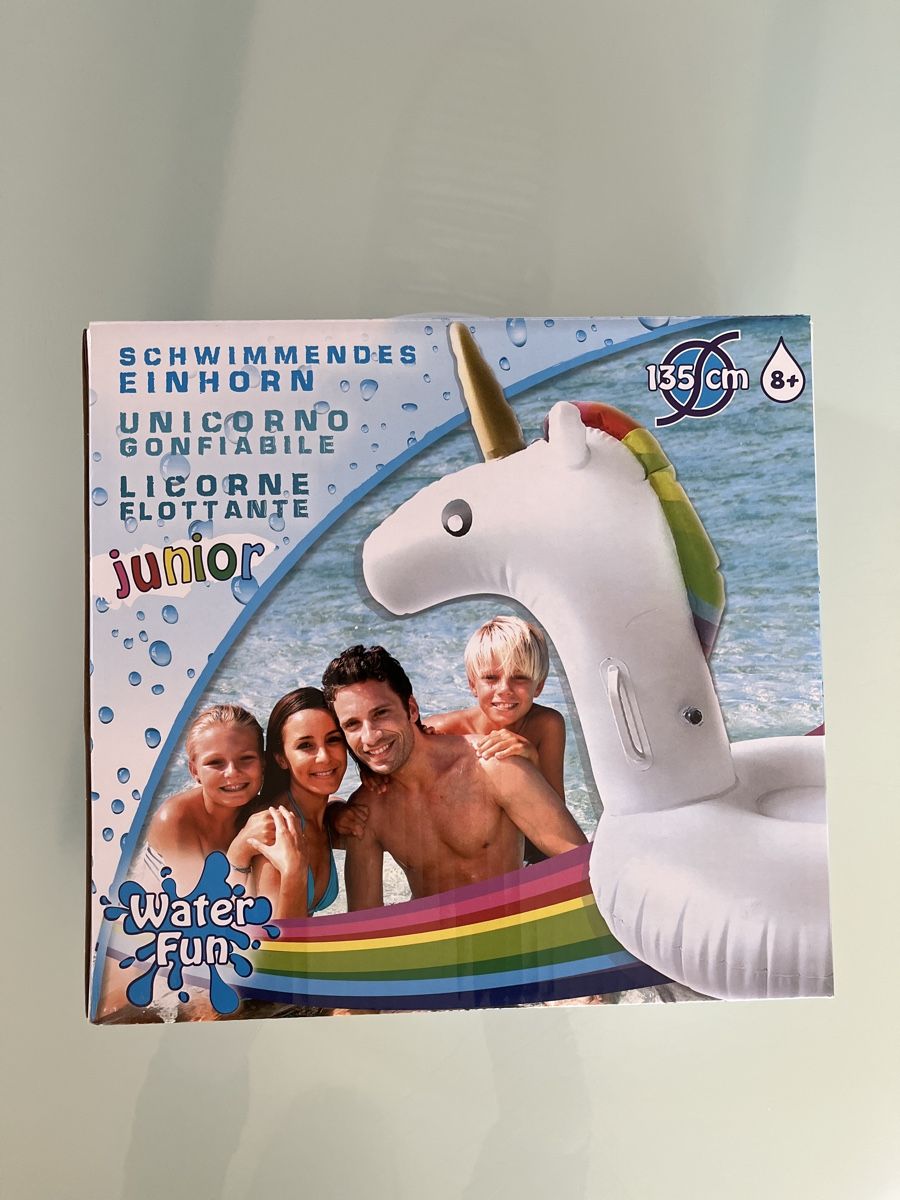 Salvagente: Schwimmendes Einhorn 135cm aufblasbar – Nuovo e nell'imballaggio originale da Dübendorf venduto da MoniqueFreund