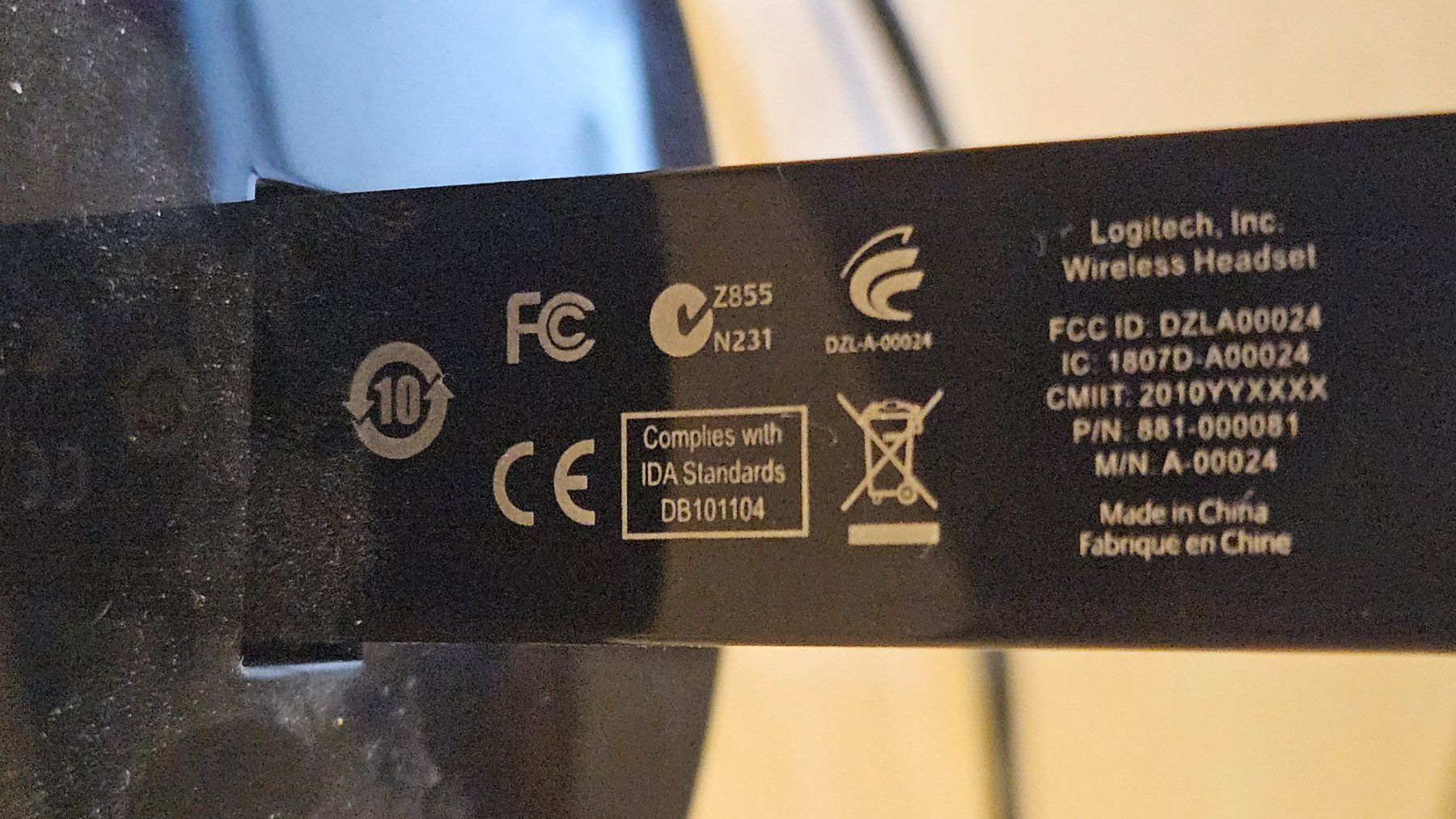 Cuffie: Logitech G G930 Wireless Gaming Headset, Kopfhörer – Usato da Jona venduto da ASMARADO 6