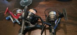 3 Angelrollen Shimano / Decathlon
