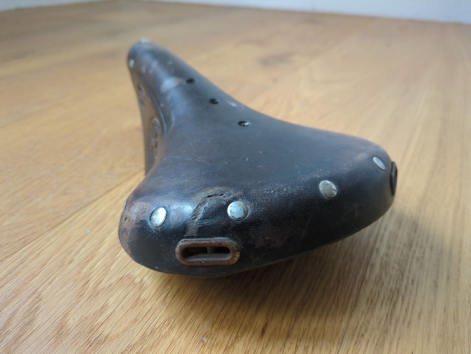 Leder Fahrradsattel, Norex, Vintage (Gebraucht) in Sriswil fr CHF 15   mit Lieferung auf Ricardo kaufen
