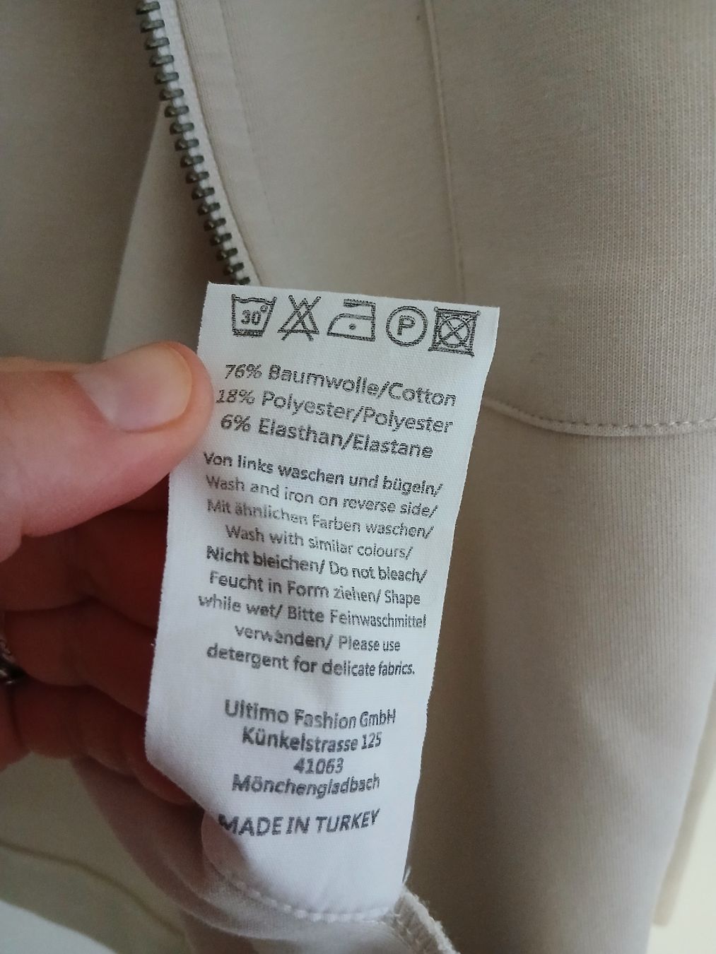Camicette: Smith & Soul Sweatshirt cream oversized unisex – Nuovo (secondo la descrizione) da Wil SG venduto da tre_g2l7 5