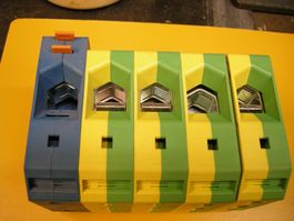Stromklemmen, Nulleiter,Erdklemmen, 95 Quadrat,